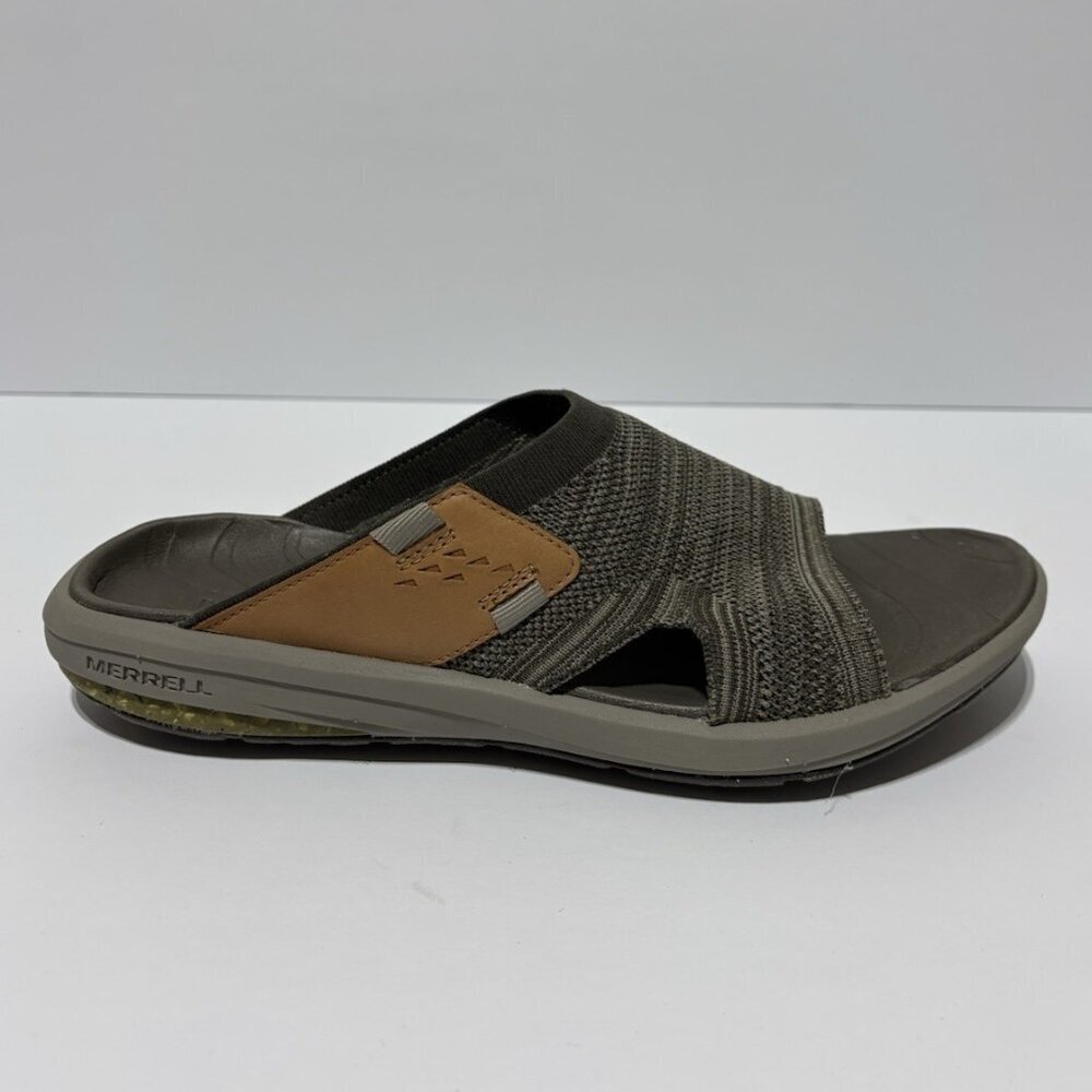 Merrell Men’s Gridway Slide Sandals Gray, Size 8 M